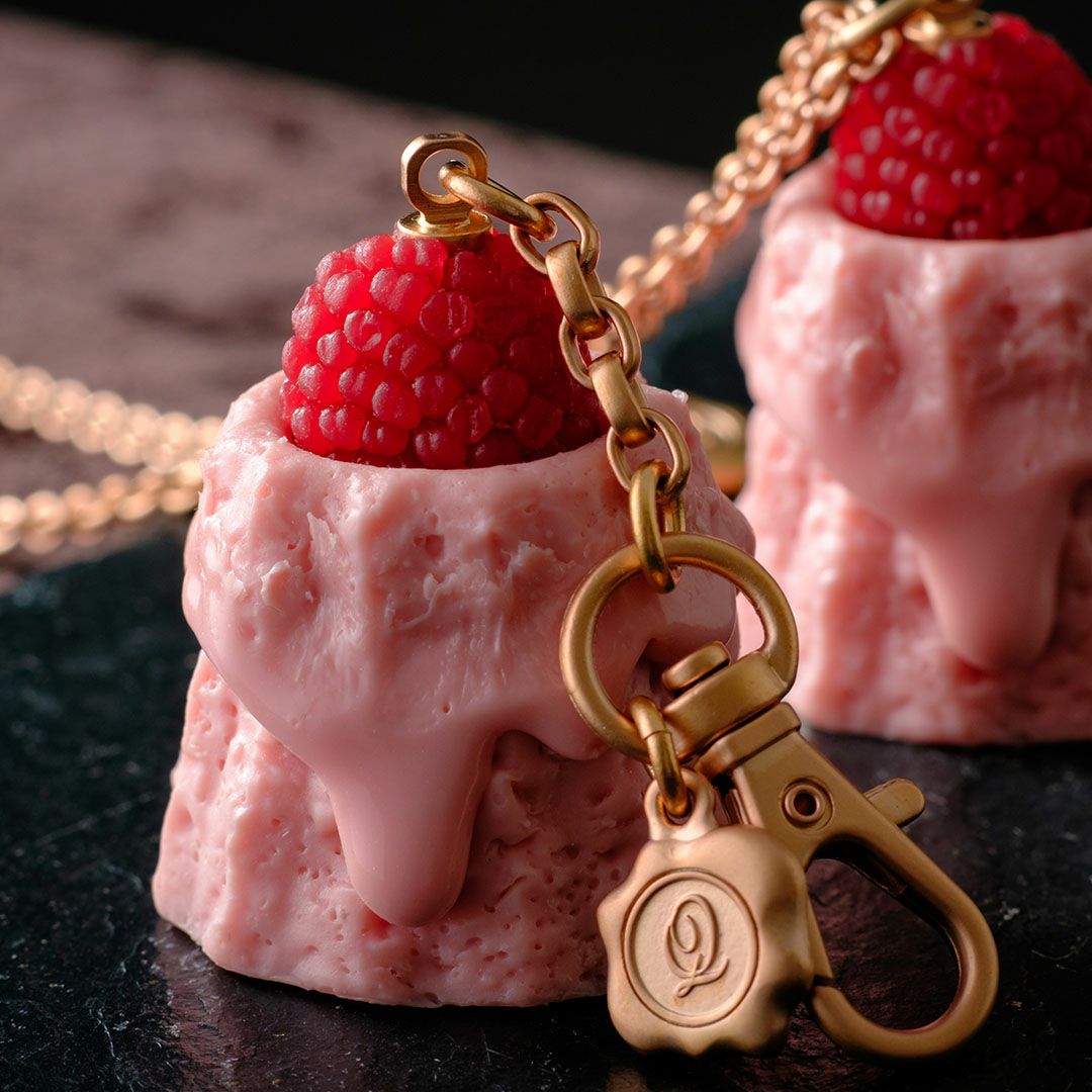 チェリーホイップ ストロベリーアイス コーン バッグチャーム | Q-pot