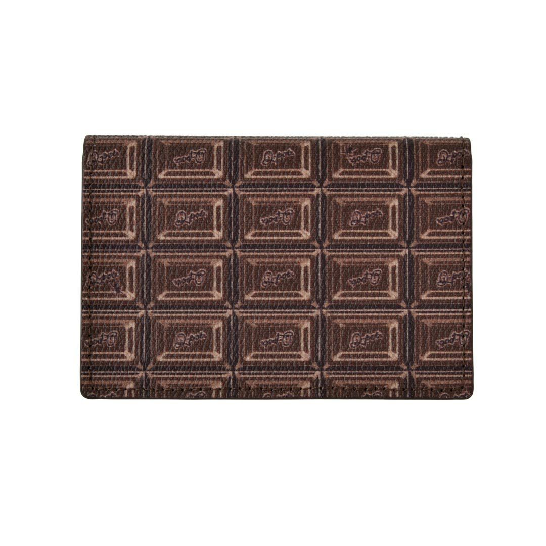 ビターチョコレート フラップショートウォレット（財布） | Q-pot