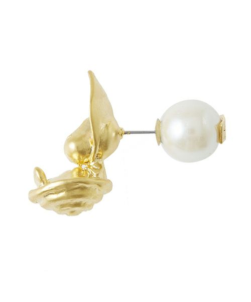 ヤングオイスター/パール ピアス【ディズニー アクセサリー】【ふしぎ