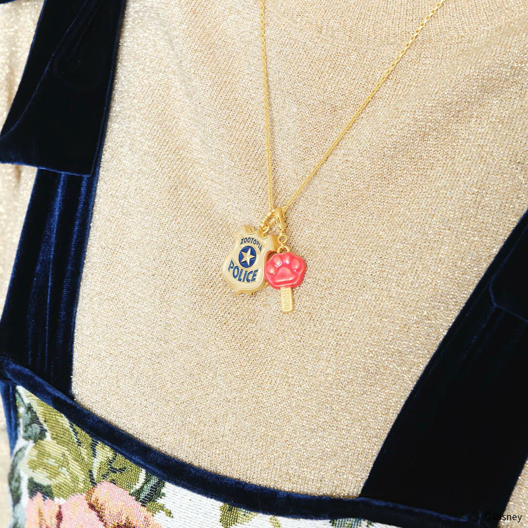 警察バッジ ネックレス【ディズニー アクセサリー】【ズートピア】 | Q